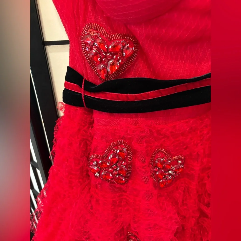 Teuta Matoshi Red Gown ❤️ - Picture 3 of 15